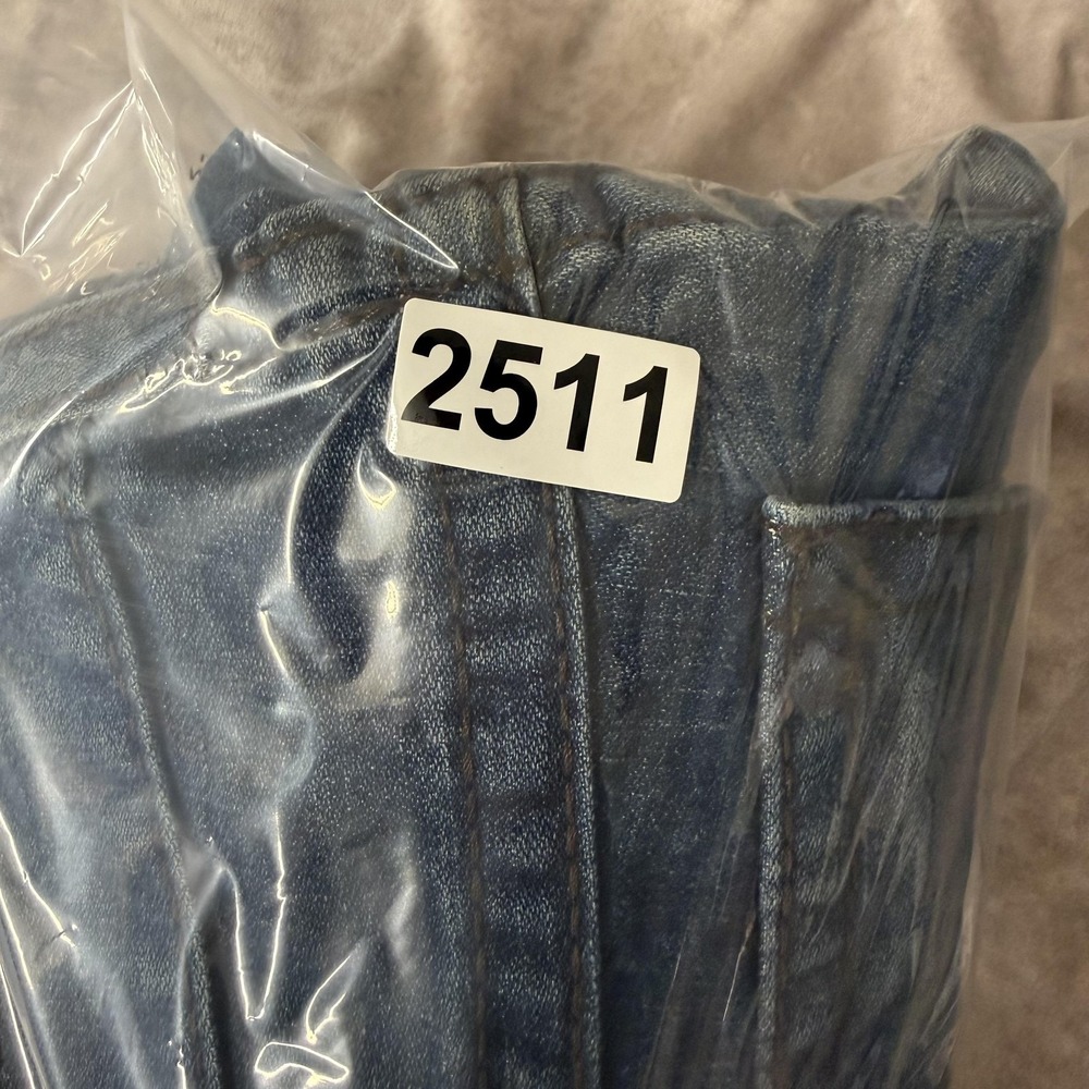 VTG True Religion Rainbow Billy Jeans Mens 33x30 Blue Straight Denim USA - Picture 12 of 12